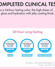 Amuse SEOUL BEBE TINT - 01 BOKSOONGA LOVE | 24-hour Long-lasting Lip Stain, Plumping, Hydrating, Moisturizing, No Peel Off, Lip Care, Treatment, Non Sticky, Korean Lip Tint for Dry Lips