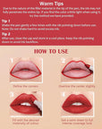 Lip Stain Marker Pen-1Pcs Berry Pink Hydrating Lip