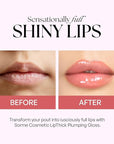 SORME Treatment Cosmetics LipThick Plumping Gloss for Shiny and Fuller Looking Lips | Doll Shade