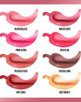 MAYBELLINE Lifter Gloss Lifter Plump, Plumping Lip Gloss with Chili Pepper and 5% Maxi-Lip, Red Flag, Sheer Red, 1 Count