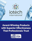 ioRinse Concentrated Irrigant with Active Molecular Iodine, Alcohol-Free Dental Irrigant, for use with Waterpik Water Flossers, and All Other Oral Irrigation Devices