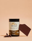 TERRA ORIGIN Healthy Gut Chocolate | 30-Servings with L-Glutamine, Zinc, Glucosamine, Slippery Elm Bark, Marshmallow Root and More!