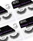 Ardell Mega Volume Lash 258 Multi-Layered False Lashes with Curl Technology, 4 pairs