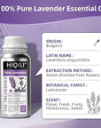 HIQILI 16 Ounces Lavender Essential Oil Pure, 100% Natural for Aromatherapy Diffuser, Skin Care, Hair, Includes Premium Glass Dropper-16 Fl Oz