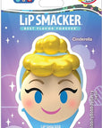 Lip Smacker Disney Cinderella Emoji Lip Balm Flavored, Bibbity Bobbity Berry, Clear, For Kids