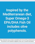 Life Extension Super Omega-3 EPA/DHA Fish Oil, Sesame Lignans & Olive Extract – Heart Health, Brain Health, Inflammation Health Support, Gluten-Free, Enteric-Coated, Non-GMO, 120 Softgels