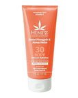 Hempz Daily Body Sunscreen SPF 30, Sweet Pineapple and Honeymelon, Reef Safe, Vegan, Dermatologist Tested, 6 oz