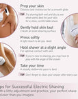 Panasonic Electric Razor for Women, Cordless 3-Blade Shaver with Pop-Up Trimmer, Wet Dry Operation - ES-AWL6AG (Mint)
