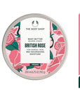 The Body Shop British Rose Body Butter – Nourishing & Moisturizing Skincare for Normal Skin – Vegan – 6.75 oz