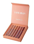 R.Y.M 6 Pcs Red Matte Liquid Stick Set, Natural, Moisturizing, Plumper Lip Gloss Set, Long Lasting for lip color, with beautiful finish(A, 0.54 Ounce (Pack of 6))