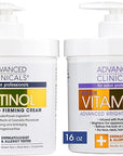 Advanced Clinicals Retinol Body Lotion + Brightening