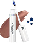 Wonderskin Wonder Blading Lip Stain Peel Off Masque - Long Lasting, Waterproof & Transfer Proof Brown Lip Tint, Matte Finish Peel Off Makeup (Hush Masque)