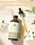 EVOKE OCCU Jasmine Essential Oil for Cleaning, Air Freshening, Relaxing, Add to Spray and Diffuser - 4 Fl Oz