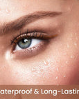 Kaely 1.5mm Light Brown Eyeliner Pencil, Gel Eye Liner Waterproof Smudge Proof, Long Lasting 16 Hour Wear, Vegan & Cruelty Free, 03