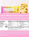 MOSH Variety Pack Keto Protein Bars, High Fiber, Low Carb, Gluten Free, High Protein, Brain Healthy Snack with Ashwagandha, Lion's Mane, 6 Count