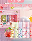Lip Gloss Clear Jelly Lipstick Set, 6Pcs Roll On Lip Gloss Long Lasting Moisturizing Lip Balm Lip Glow Oil Nutritious Balm Lip Makeup for Women Girls
