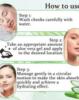 8PCS Aloe Vera Gel for Face & Skin,Organic Aloe Vera Gel,Hydrating After Sun Cream for Travel Size,Moisturizing Lotion for Skincare,After Sun Lotion for All Skin Type(C)
