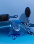 Wet Brush Speed Dry Hair Brush, Elemental Blue, Vented Design & Soft HeatFlex Bristles, Blow Dry Safe, Ergonomic Handle Manages Tangles & Uncontrollable Strands, Pain-Free Hair Accessories