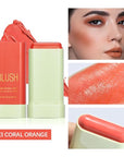 Blush Stick, Cream Blush Stick for Cheeks &