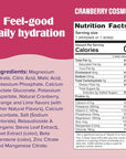 Ultima Replenisher Mocktini Electrolyte Drink Mix – Cranberry Cosmo, 90 Servings – Hydration Powder with 6 Electrolytes & Trace Minerals – Keto Friendly, Non-GMO & Sugar-Free Electrolyte Powder