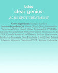 Bliss Clear Genius Acne Spot Treatment – Maximum Strength 2% Salicylic Acid Shrinks Blemishes – Clean, Vegan, Cruelty-Free, 0.5 Fl Oz