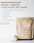 Truvani Vegan Pea Protein Powder | Chocolate Peanut Butter | 20g Organic Plant Based Protein | 20 Servings | Keto | Gluten & Dairy Free | Low Carb | No Added Sugar