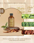 Hotel Diffuser Oil 4 Fl Oz (120ml) - Inspired by W Hotel White Tea Fragrance Oil, Hotel Scent Essential Oil for Diffuser and Crafting, Gift for Women & Men