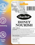ChapStick Bulk Lip Balm, Honey Vanilla 3-Packs (12 Sets/36 Tubes) – Honey Nourish Lip Care Formula with Bee Propolis Extract, 0.15 Oz Ea