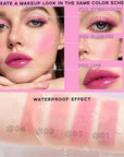 Cooling Water Jelly Tint, Cream Jelly Blush Stick Women #02