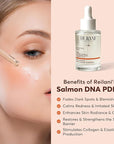 PDRN Salmon DNA Serum β Anti-Aging Face Serum with Hyaluronic Acid, Tripeptide & Vitamins (10,000ppm) β Hydrating Facial Serum for Blemishes, Collagen Boost & Fine Lines β Korean Skincare β 1 Fl Oz
