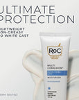 RoC Multi Correxion 5 in 1 Anti-Aging Daily Face Moisturizer with Broad Spectrum SPF 30 & Shea Butter, Skin Care Routine, (1.7 oz) with Night Cream Packette (Packaging May Vary)