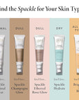 LAURA GELLER NEW YORK Spackle Primer - Champagne Glow - Super-Size 2 Fl Oz - Hyaluronic Acid Makeup Primer for Mature Skin