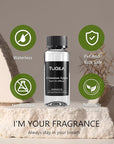 Cinnamon pple Essential Scent Oil - 120ML Waterless Diffuser Oil for Cold Air Diffusers, Luxury Home Fragrance Oils, Natural Flavor Aromatherapy Oils for Spa, Office, Long-Lasting Refill