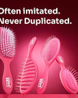 Wet Brush Speed Dry Hair Brush - Splatter (Color Wash) - Vented Design and Ultra Soft HeatFlex Bristles Are Blow Dry Safe With Ergonomic Handle Manages Tangle and Uncontrollable Hair - Pain-Free