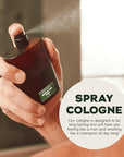 Dr. Squatch Natural Cologne for Men - Scent-Lock Technology and Sustainably-Sourced Ingredients - Woodland Pine Cologne (1.7 fl oz)