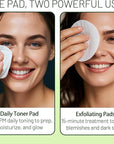 Korean Toner Pads (100 Count) – Hydrating & Anti-Aging for Dark Spots, Wrinkles & Uneven Skin – Infused with Snail Extract, CICA, Niacinamide & Peptides for a Clear, Radiant Complexion