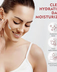 Hydrating Vegan Moisturizer with Vitamin E, Gotu Kola, and Pineapple – Age-Defying Face Cream for All Skin Types – Classic Moisturizer (16 oz)