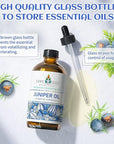 EVOKE OCCU Juniper Berry Essential Oil for Relaxation Clean Massage, Add to Diffuser and lotions - 4 Fl Oz