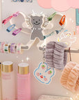 Women's microfiber face washing wrist