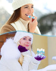 40 Pcs Winter Theme Flavored Lip Moisturizing