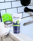 Bioré Pore Unclogging Scrub, Removes Excess Dirt and Oils, Face Scrub, with Salicylic Acid, Oil Free, 5 Ounces, Pack of 3