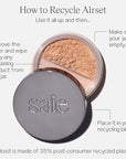 Saie Airset Radiant Loose Setting Powder - Weightless Medium () 0.14 oz
