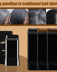 Safe and Convenient Comb Hair Dye, Waterproof and Sweat-Proof Hair Dye Comb (black)