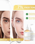 Glycolic Acid 7% Exfoliating Toner: Toner Keep Skin Skin Blemishes 100ml