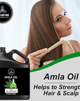 Naturevibe Botanicals Amla Oil 32 Ounces | 100% Pure and Natural | Great for Skin Care and Hair Care
