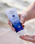 SPF 30 Mineral Sunscreen - Broad Spectrum Water Resistant Moisturizer Lotion For Body & Face - With Non-Nano Zinc Oxide, Vitamin E, & Antioxidants - Made in USA, 3 Oz