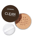 COVERGIRL Clean Invisible Loose Powder Vegan Setting Powder Translucent Medium 20g