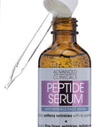 Advanced clinicals peptide facial serum