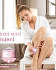Electric Razors for Women, Rechargeable Lady Shaver, Waterproof Bikini Trimmer for Legs