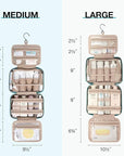 Bagsmart toiletry bag hanging travel
